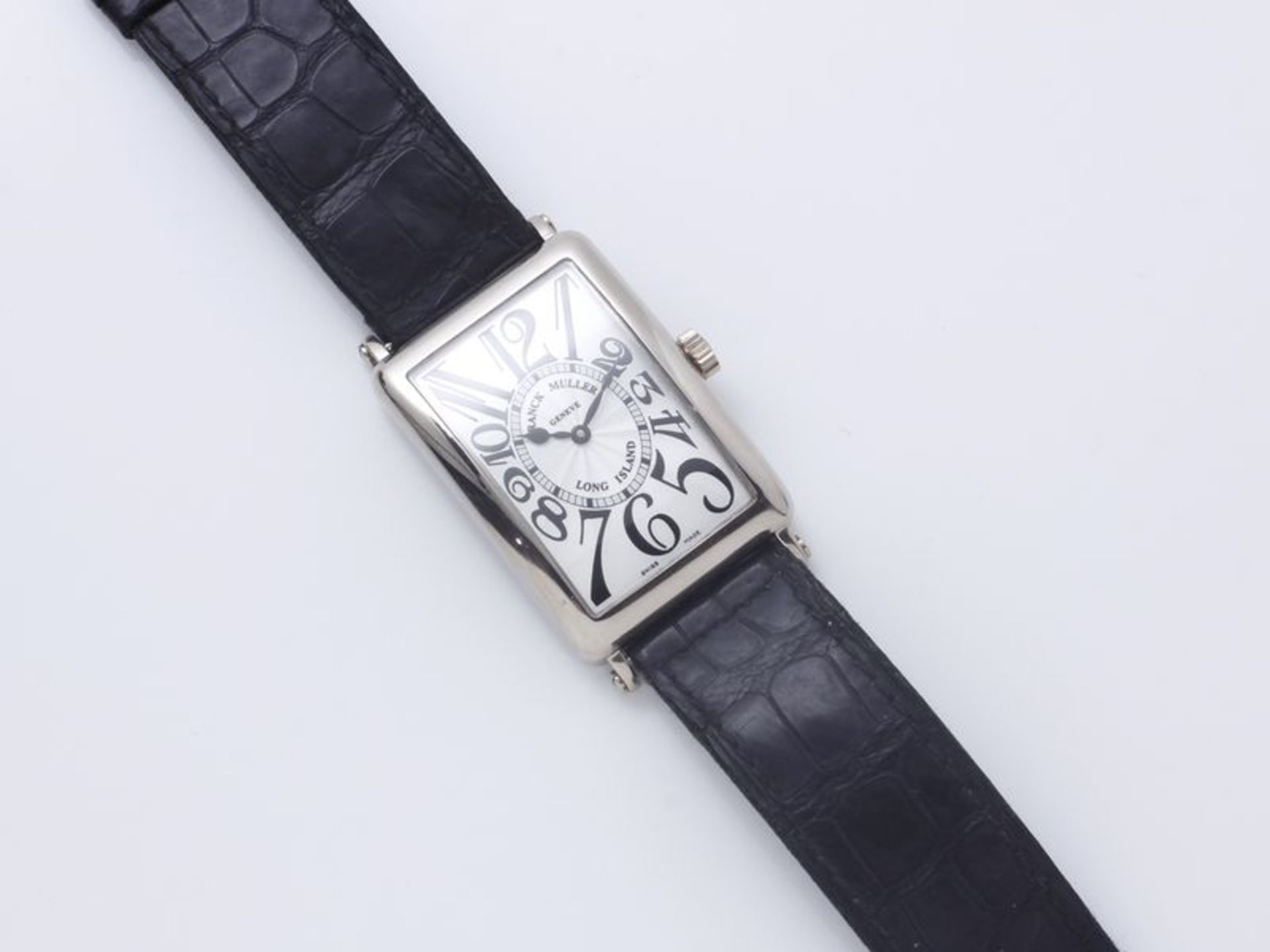 FRANCK MULLER ''LONG ISLAND N° 868'' Montre bracelet d'homme en or gris 750 [...] - Bild 5 aus 5