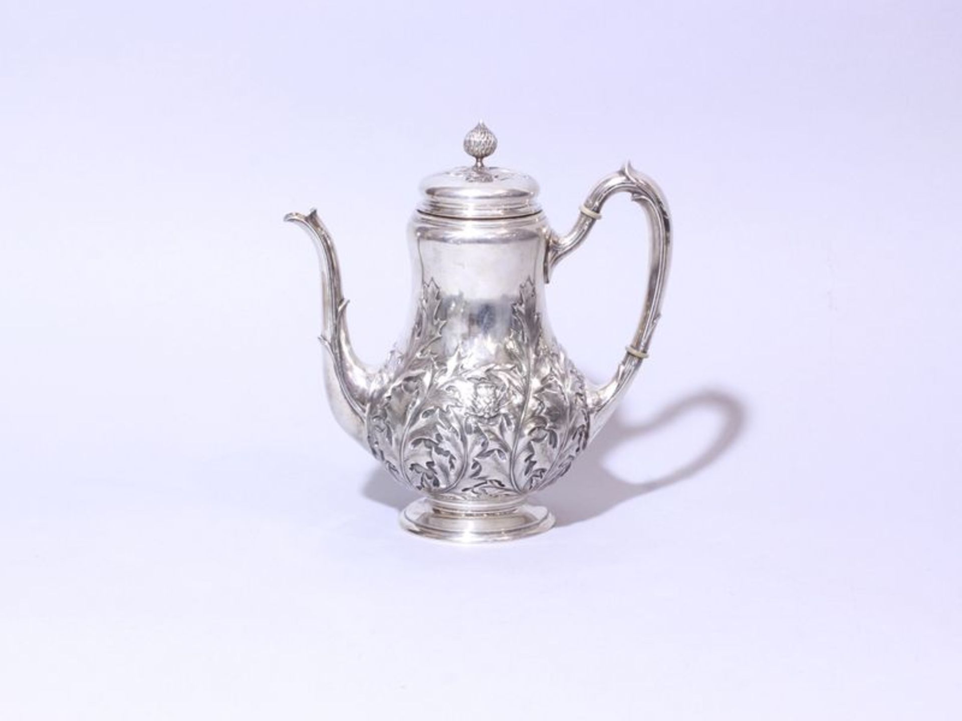 FABERGÉ Service à thé et à café en argent 84 zolotniks (875 millièmes) à [...] - Bild 14 aus 19