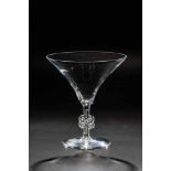 Champagnerschale "Molsheim"René Lalique, Wingen-sur-Moder, um 1924 Farbloses Glas, in die Form