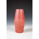 Vase "Miniaturmurrine Kiku"Ermanno Toso (Entwurf), Fratelli Toso, Murano, um 1955 Farbloses Glas mit