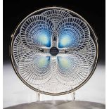 Teller "Coquilles No. 2"René Lalique, Wingen-sur-Moder, 1924 Farbloses, teils opalisierendes Glas,