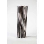 Vase "Pioggia"Ginette Gignous (Entwurf), Venini, Murano, 1965 Farbloses Glas mit dicht