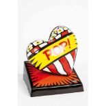 Burton Morris1964 Pittsburgh/USA "Love Pop". Pop-Art-Figur aus der Serie Artis Orbis, hergestellt