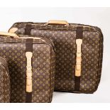 Koffer SatelliteLouis Vuitton, 21. Jahrhundert Weichkoffer mit Monogram Canvas und Echt-Leder. Ca.