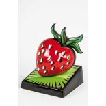 Burton Morris1964 Pittsburgh/USA "Strawberry". Pop-Art-Figur aus der Serie Artis Orbis,