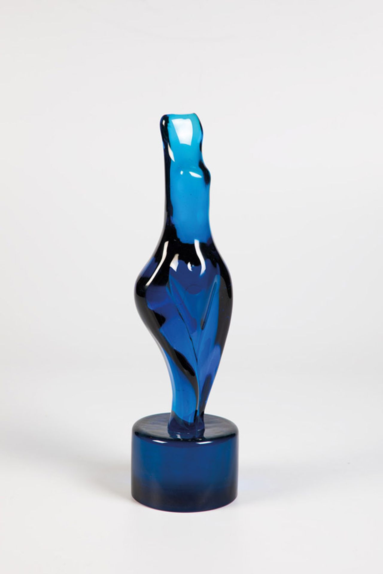 Weiblicher AktErmanno Nason (Ausführung), Vetreria Gino Cenedese, Murano, 1963-1972 Türkisfarbenes