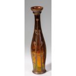 Vase mit galvanoplastischem KupferdekorCarl Goldberg, Glasraffinerie und Glasmalerei, Haida, um 1900