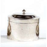 A silver sugar bowl. Austria, Vienna, 1816. Oval body. Stamped with assayer's mark ''1816''and