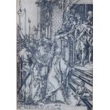 Nach Albrecht Dürerum 1750 Ecce Homo - seitenverkehrte Kopie nach einem Holzschnitt Albrecht