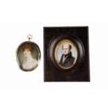 Konvolut zwei Miniaturen, William Patten II., Samuel Shelley (Attrib.)act. ca. 1810 - 1843, 1750/