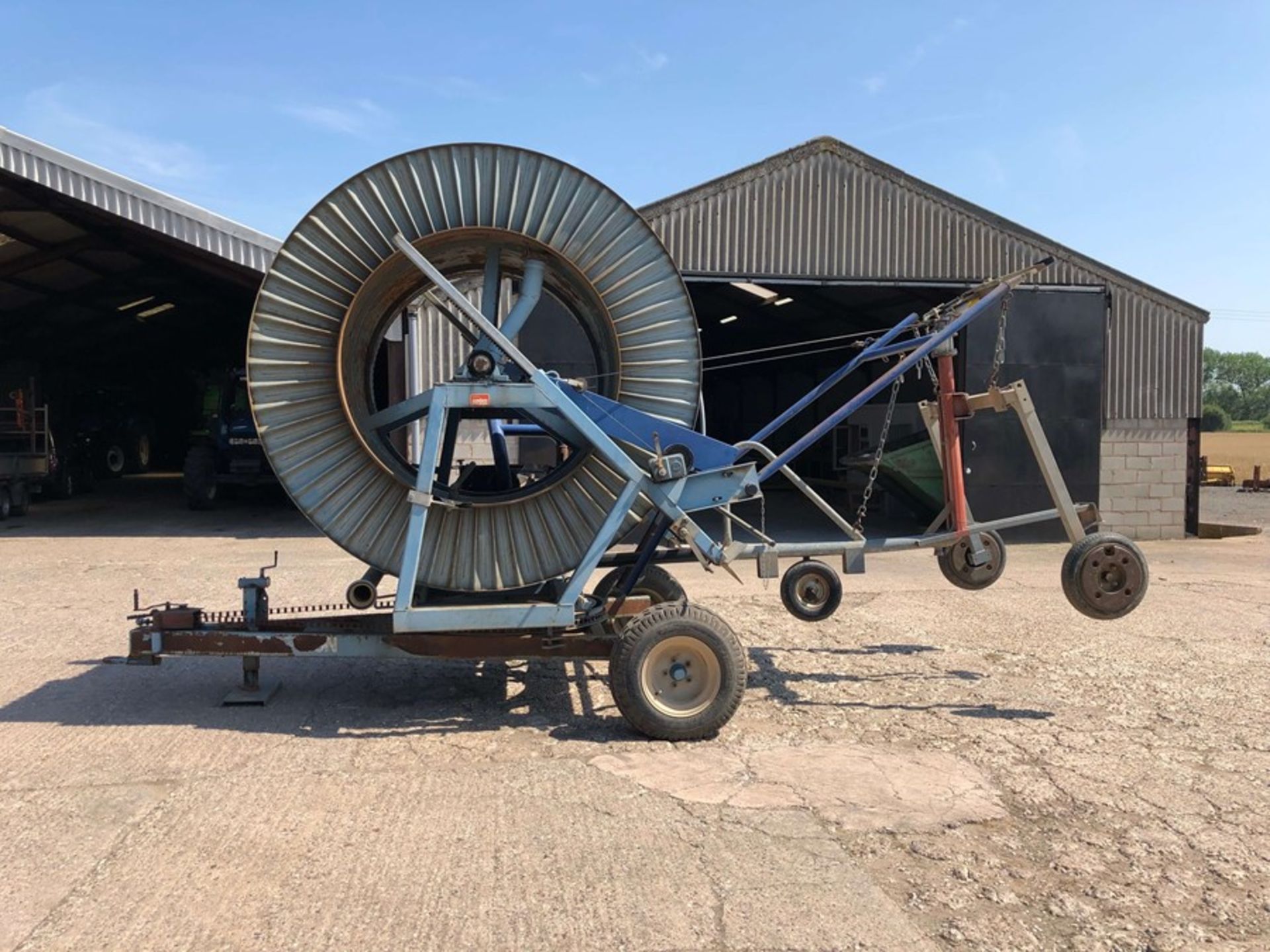 Bancilhon Turbo irrigation hose reel and SF 2 gun - Image 2 of 5