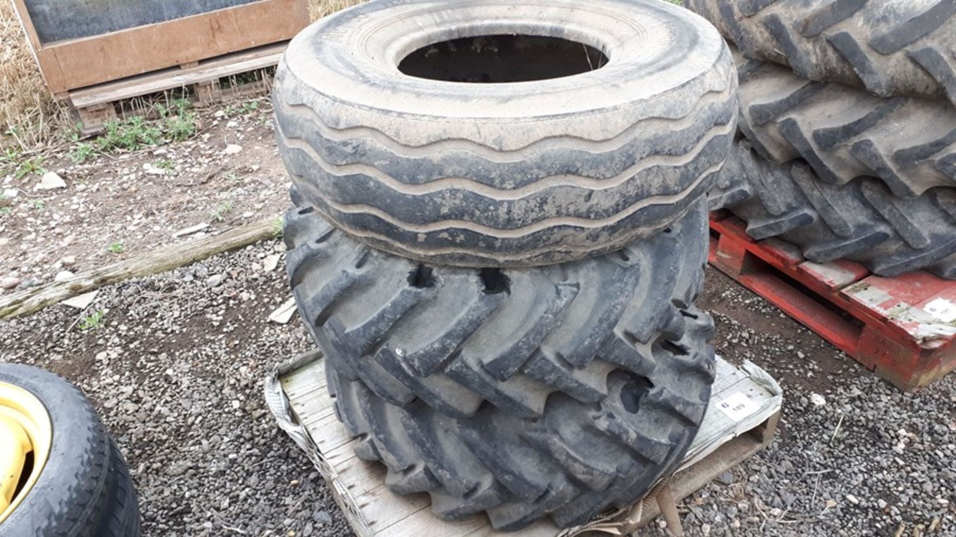 2 x Wheel and Tyre plus Tyre