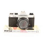 An Asahi Pentax K1000 SLR Camera,