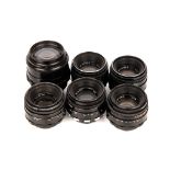 A Selection of Various Russian Lenses,