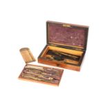 A Brass Drawing Instrument Set,