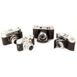 Four Voigtlander Vito Cameras,