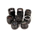 A Selection of Various Lenses,