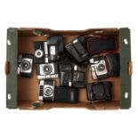 A Selection of Various Compact Cameras,