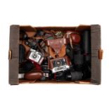 A Selection of Various Cameras & Accessories,