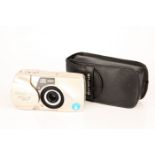 An Olympus MJU II Zoom 115 Compact Camera,