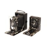 A Zeiss Ikon Ideal 250/9 Folding Camera,