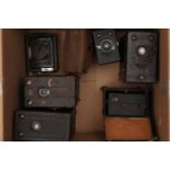 A Selection of Various Box Form Cameras,