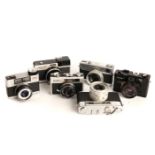 A Selection of Various Compact Cameras,