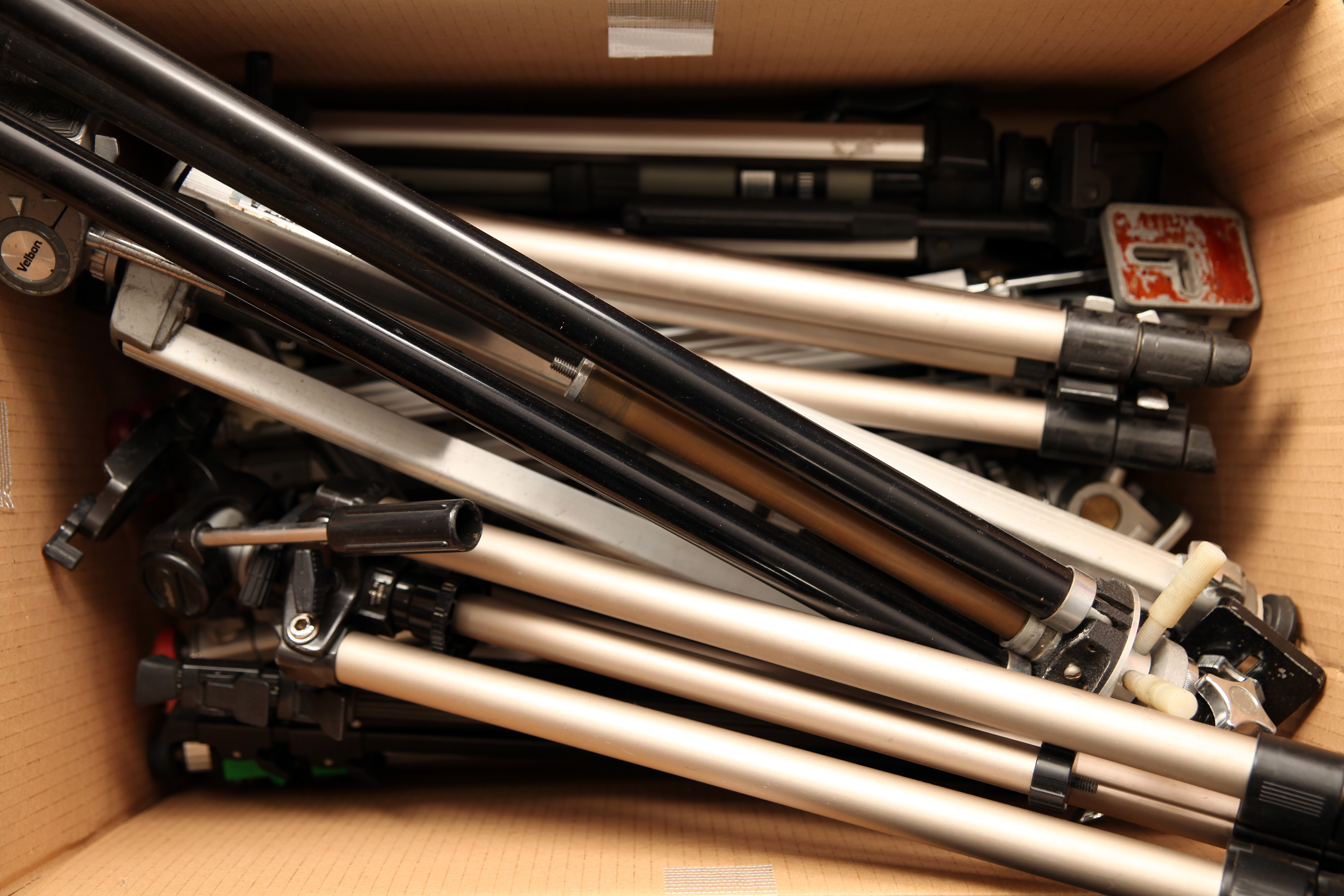 A Selection of Various Tripods,