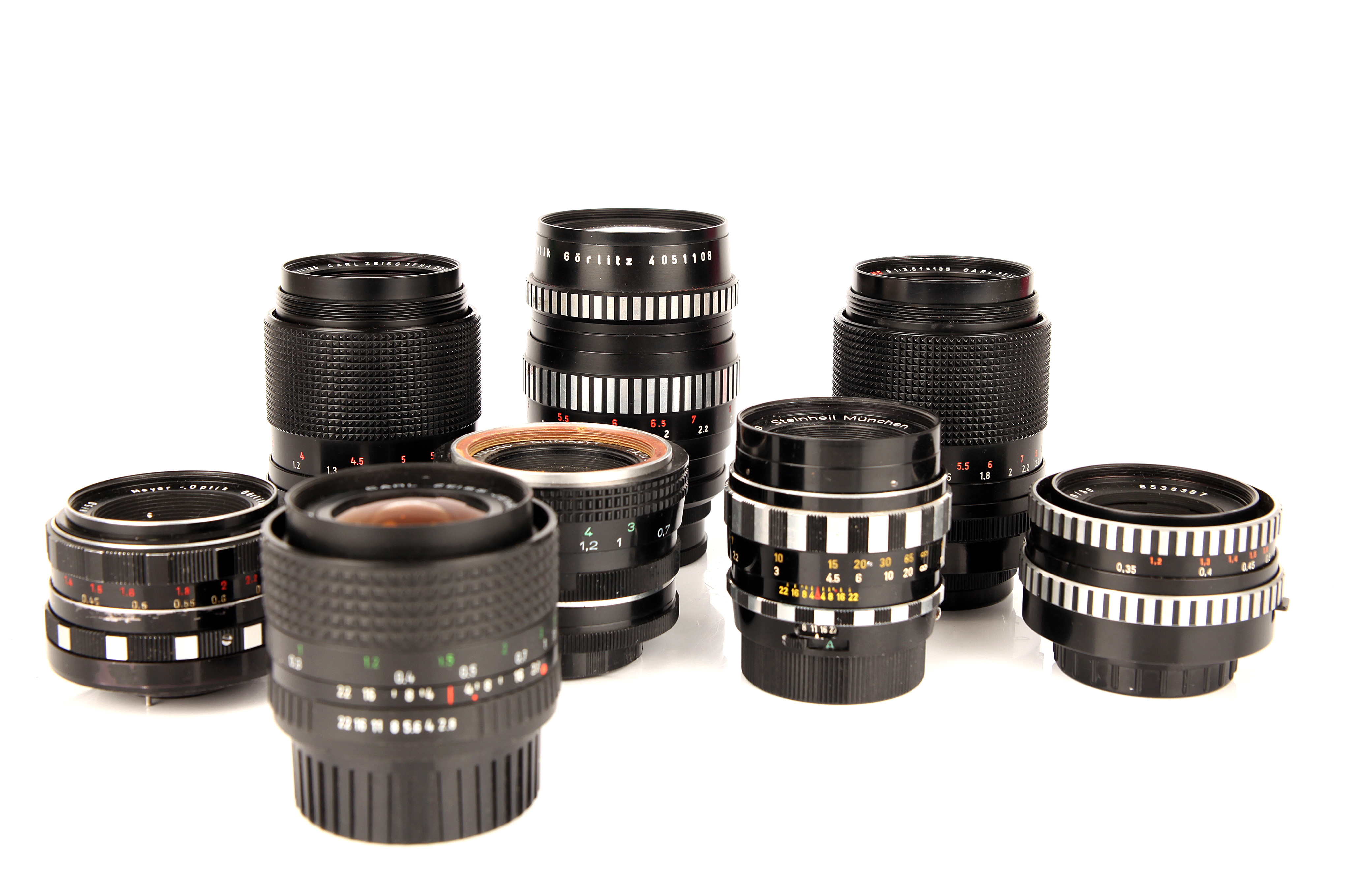 A Selection of Various Lenses,