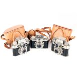 Three Bolsey Cameras,