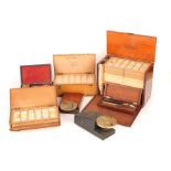 A Collection of Microscope Slides & Cases,