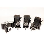 Four Voigtlander Bessa Cameras,