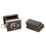 An Ica Bebe Folding Strutt Camera,