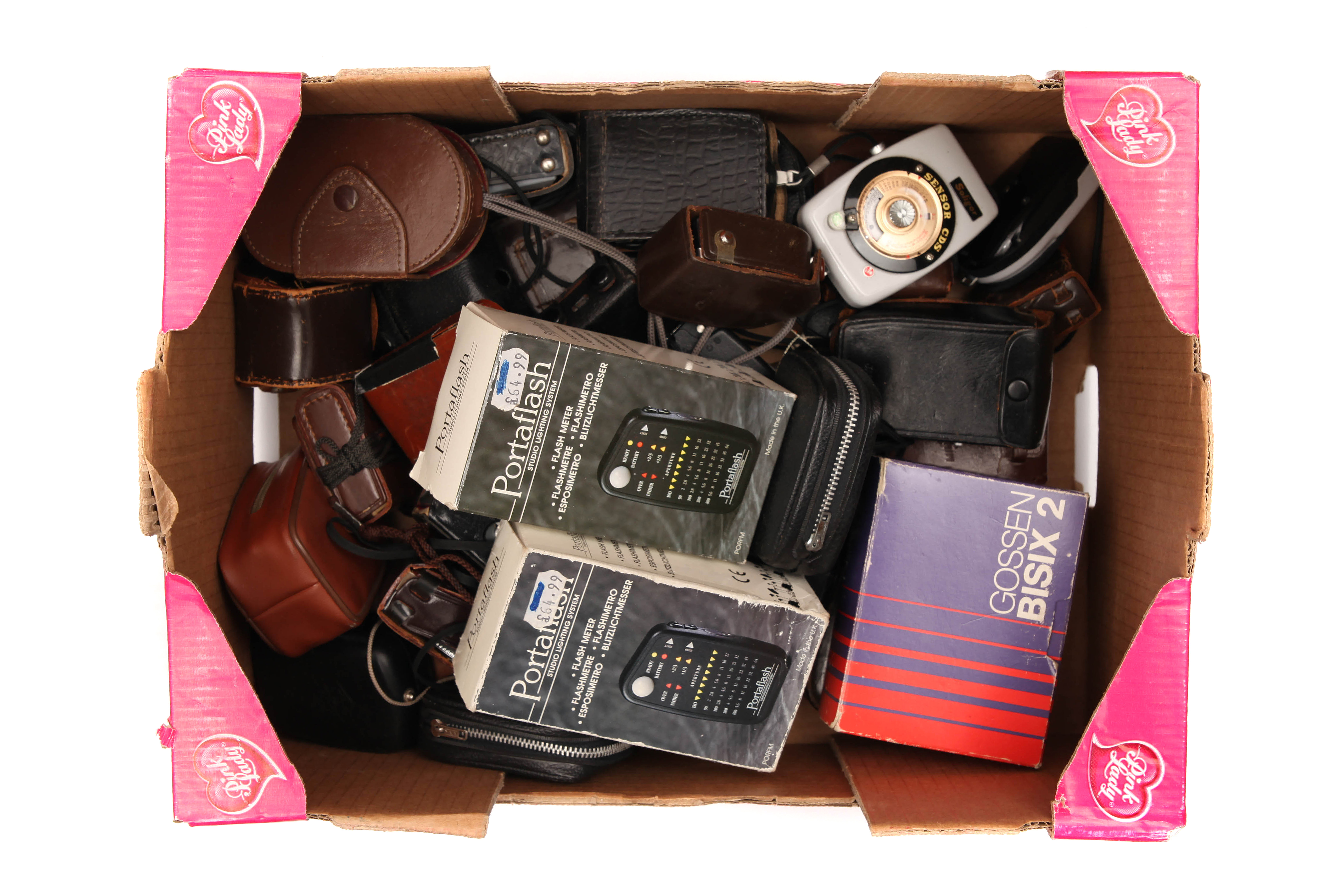 A Selection of Various Light Meters,