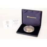 2002 Guernsey Silver Proof Ten Pounds,