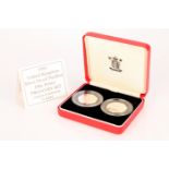 1994 Silver Proof 50 Pence Two-Coin Set