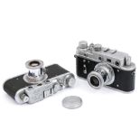 A Russian 'Leica' Copy Rangefinder Camera,