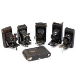 A Selection of Various Folding Cameras,