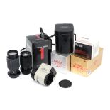 A Selection of Various Lenses,