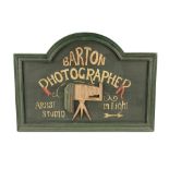 A Barton Photography Sign,