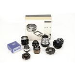 A Small Selection of Various Lenses,