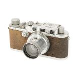 A Leica IIIa Rangefinder Camera,