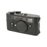 A Leica M5 Black Paint Rangefinder Body,