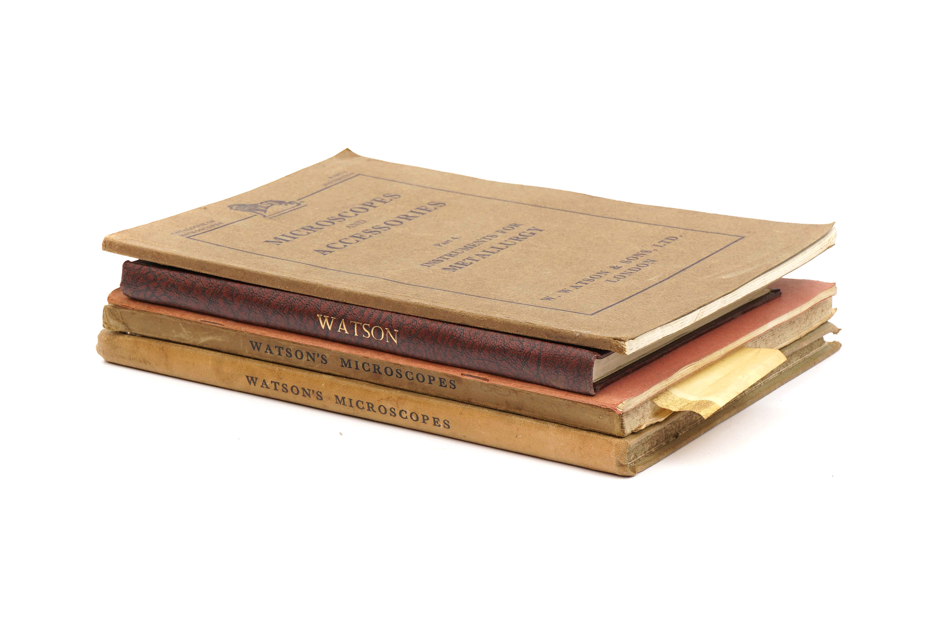 Five Original Watson Catalogues,