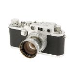 A Leica IIIc 'Luftwaffen-Eigentum' Rangefinder Camera,