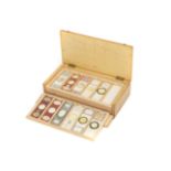 A Collection of Chemical Crystals & Polarising Microscope Slides,