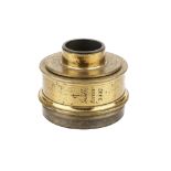 A Grubb 'C' Brass Lens,