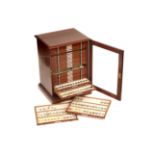 A Large Cabinet of Microscope Slides,