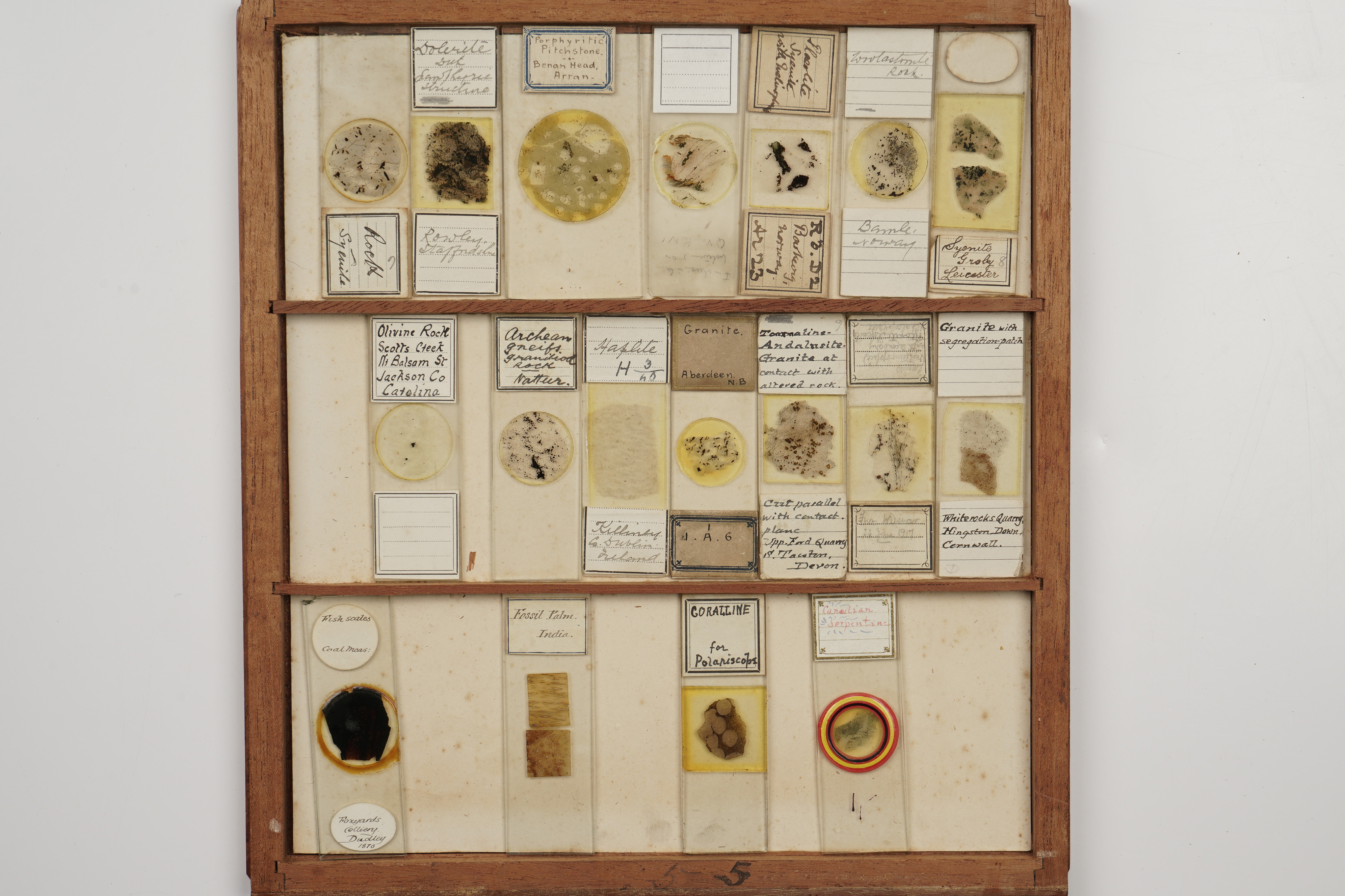 A Large Cabinet of Microscope Slides, - Image 4 of 18