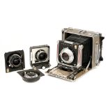 A Linhof Super Technika 4x5" Large Format Outfit,